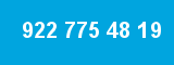 922 775 48 19